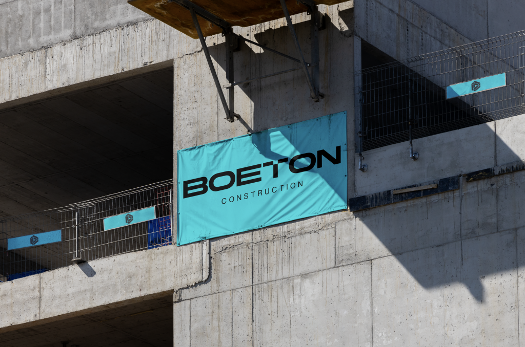 Boeton construction - identité de marque