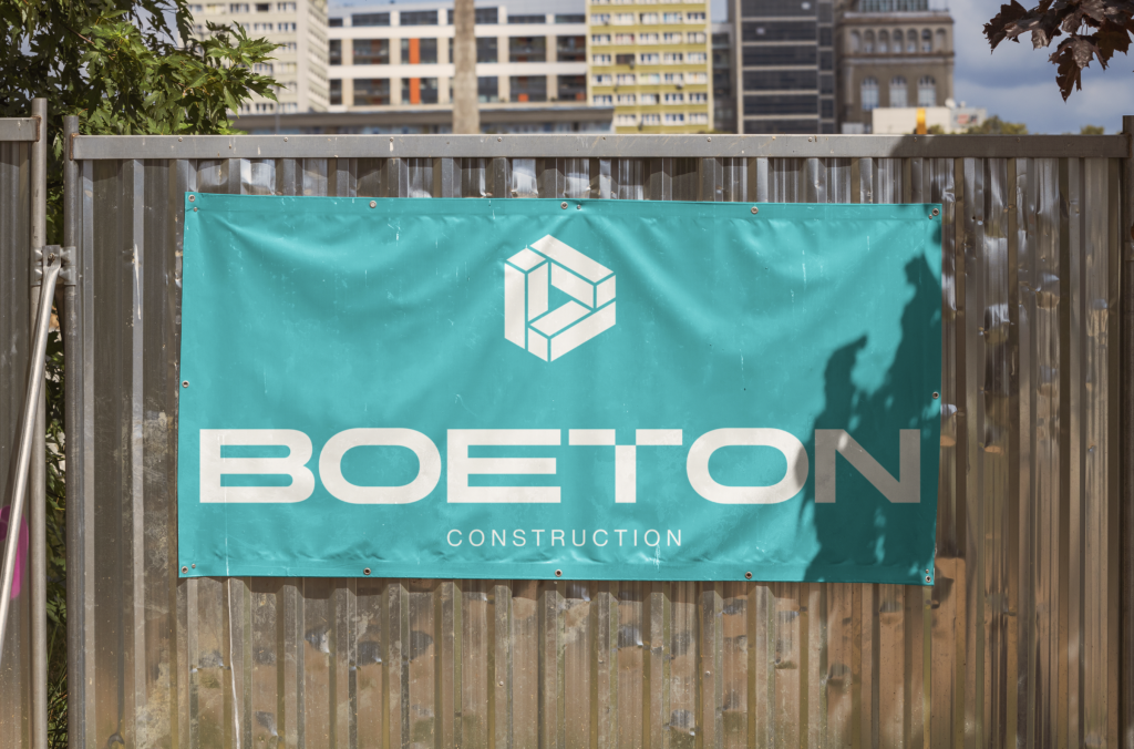 Boeton construction - identité graphique et visuelle