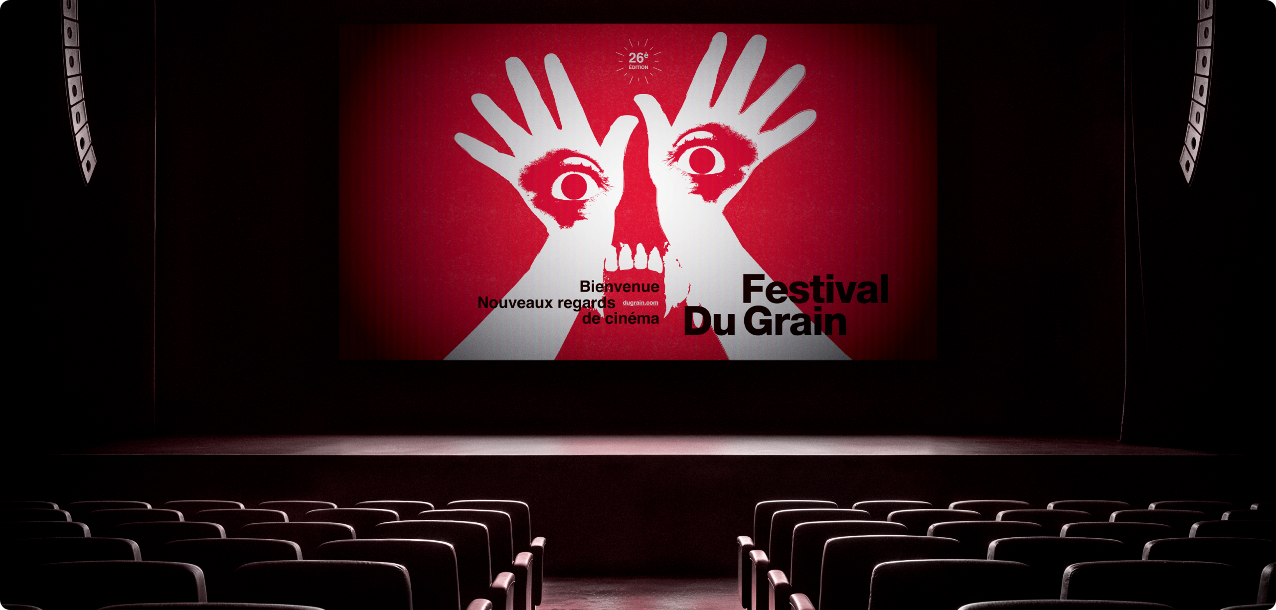 Salle de cinema - festival du grain