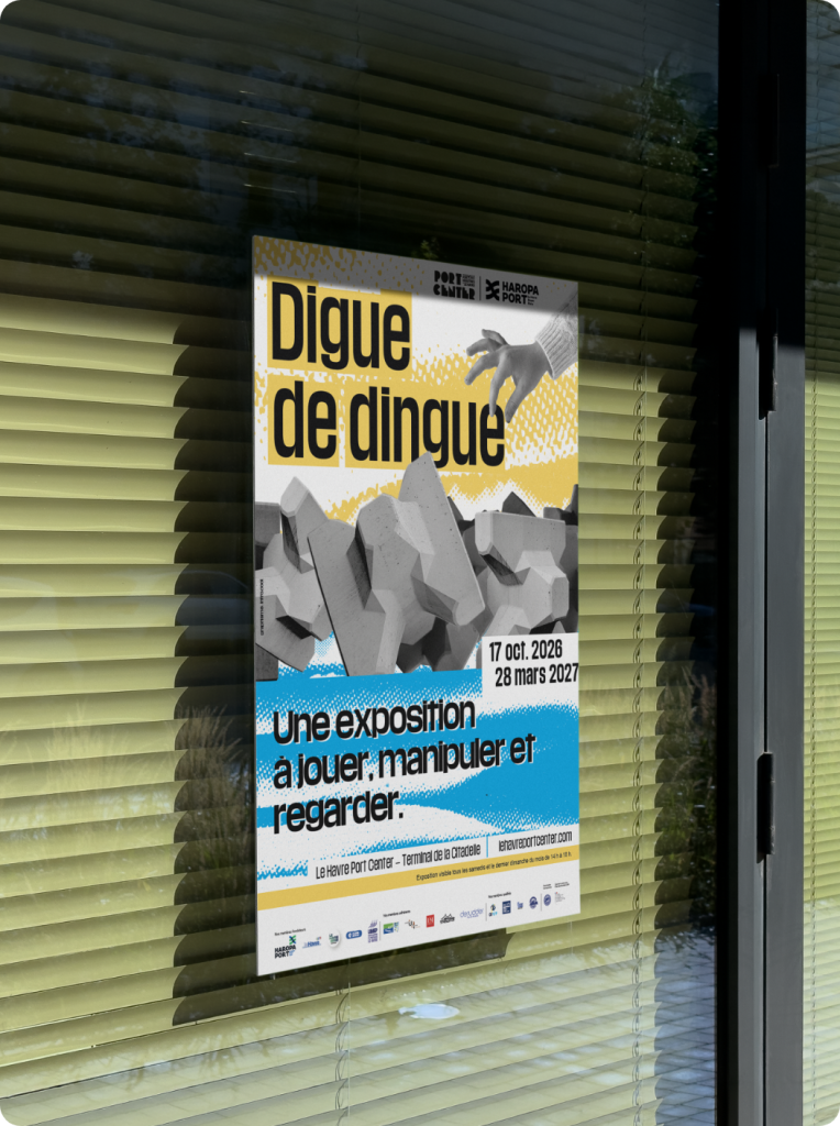 Déclinaison goodies - tote bag - digue de dingue